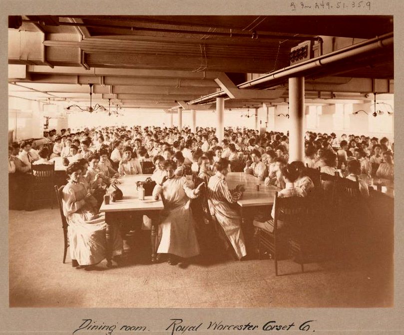 Royal Worcester Corset Dining Hall